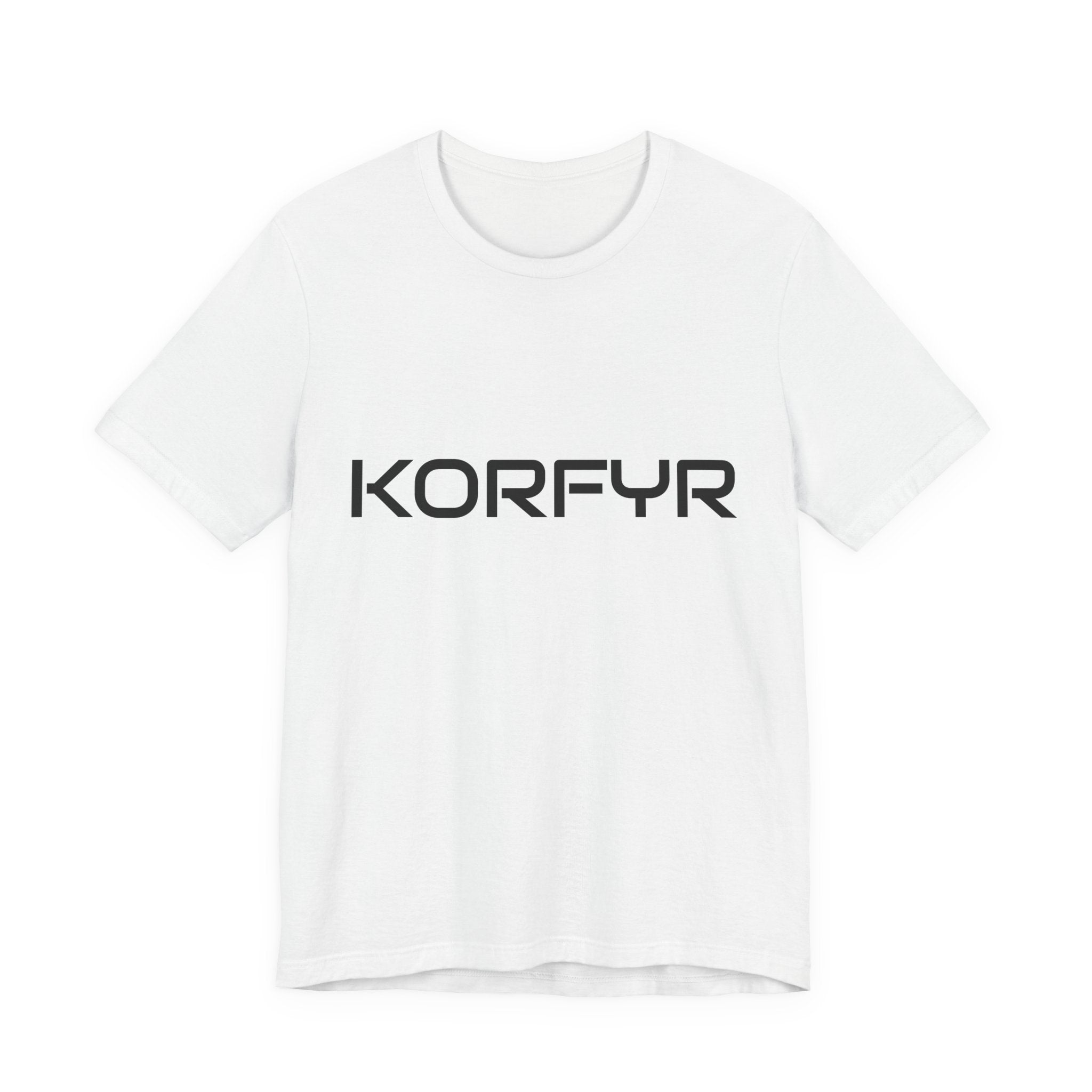 KORFYR Stylish Unisex Jersey Tee - Modern Graphic Tee for Casual Wear, Gifts, Everyday Use, Music Lovers, Trendy Outfit