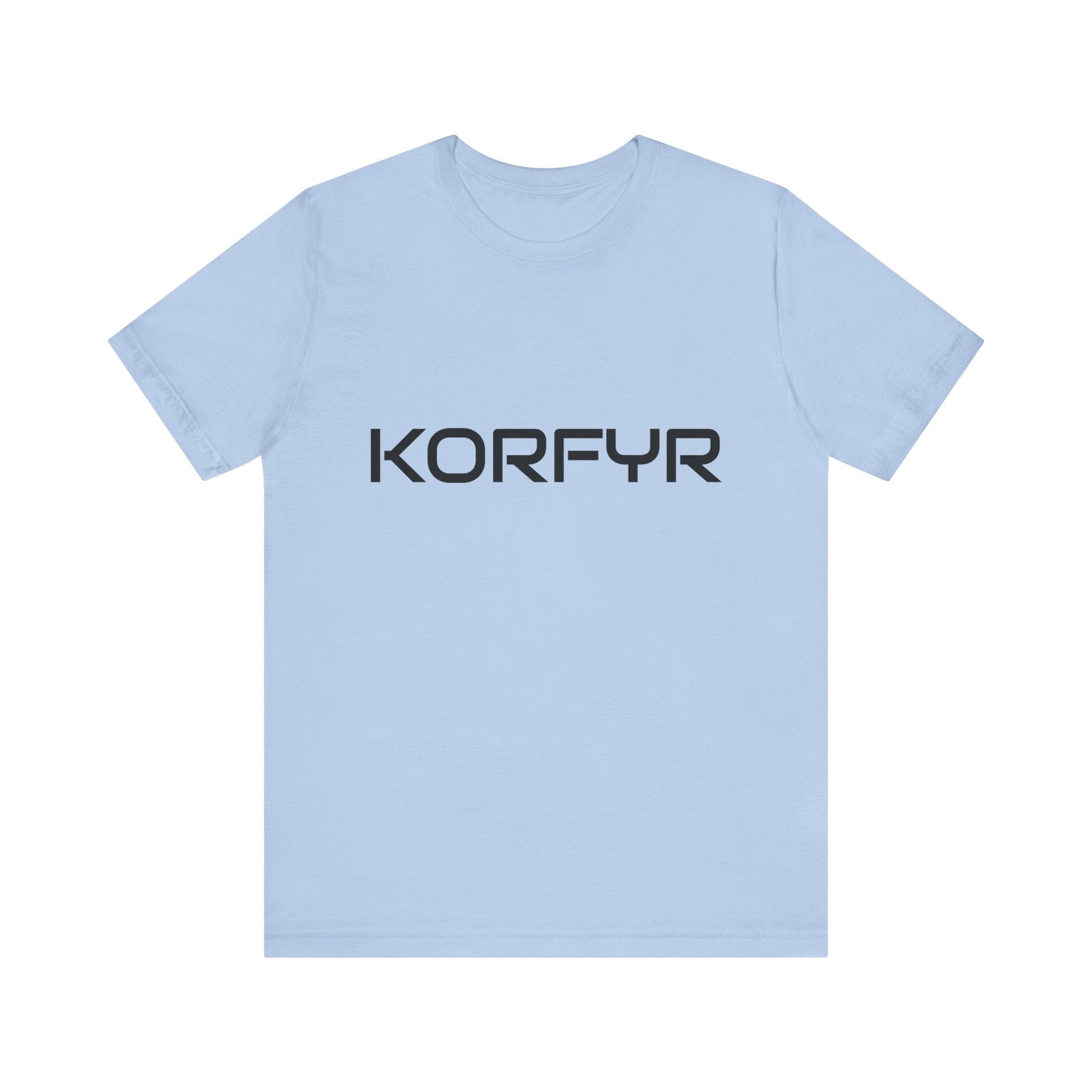 KORFYR Stylish Unisex Jersey Tee - Modern Graphic Tee for Casual Wear, Gifts, Everyday Use, Music Lovers, Trendy Outfit