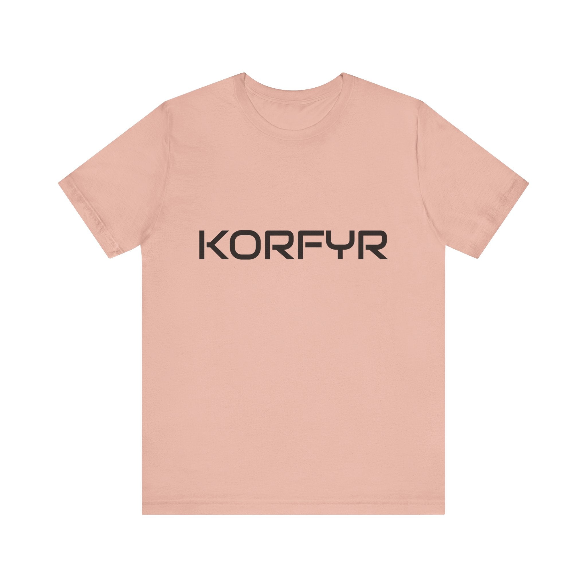 KORFYR Stylish Unisex Jersey Tee - Modern Graphic Tee for Casual Wear, Gifts, Everyday Use, Music Lovers, Trendy Outfit