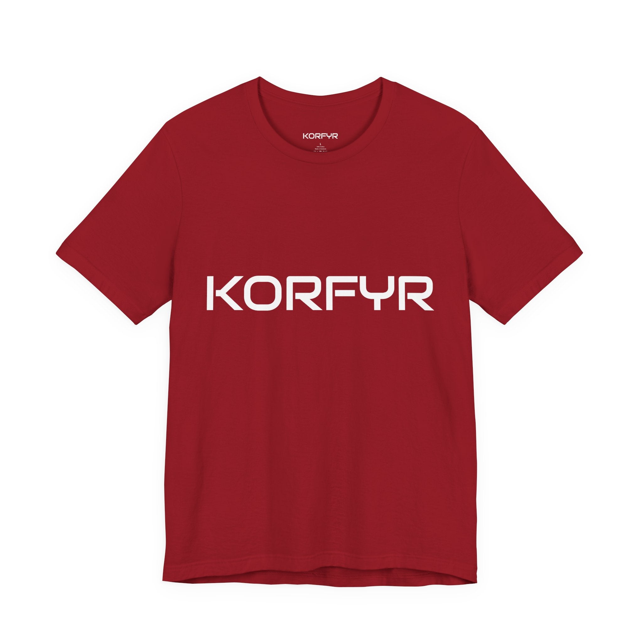KORFYR Unisex Jersey Tee - Casual Wear, Graphic T-Shirt, Streetwear, Gift for Him/Her, Everyday Comfort