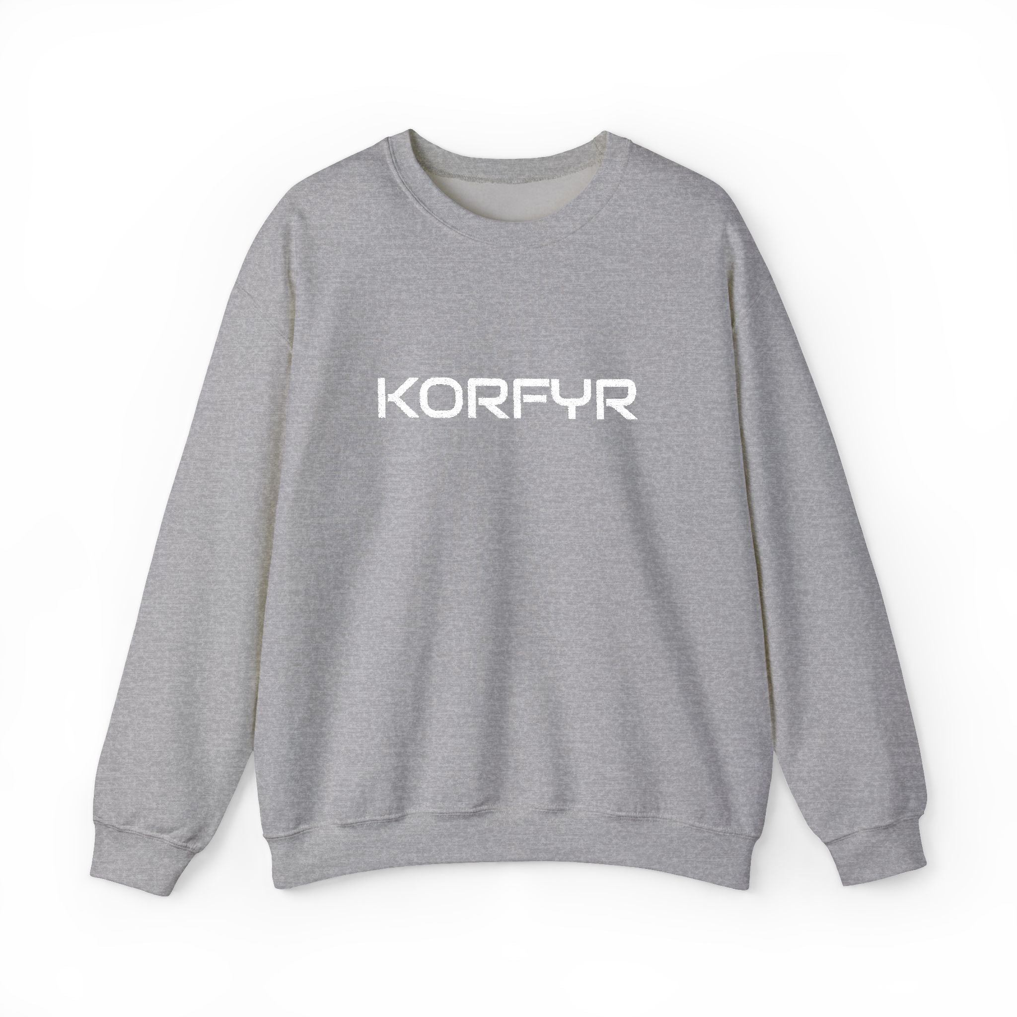 KORFYR Cozy Unisex Sweatshirt, Casual Wear, Gift for Him/Her, Streetwear, Cozy Layering Piece