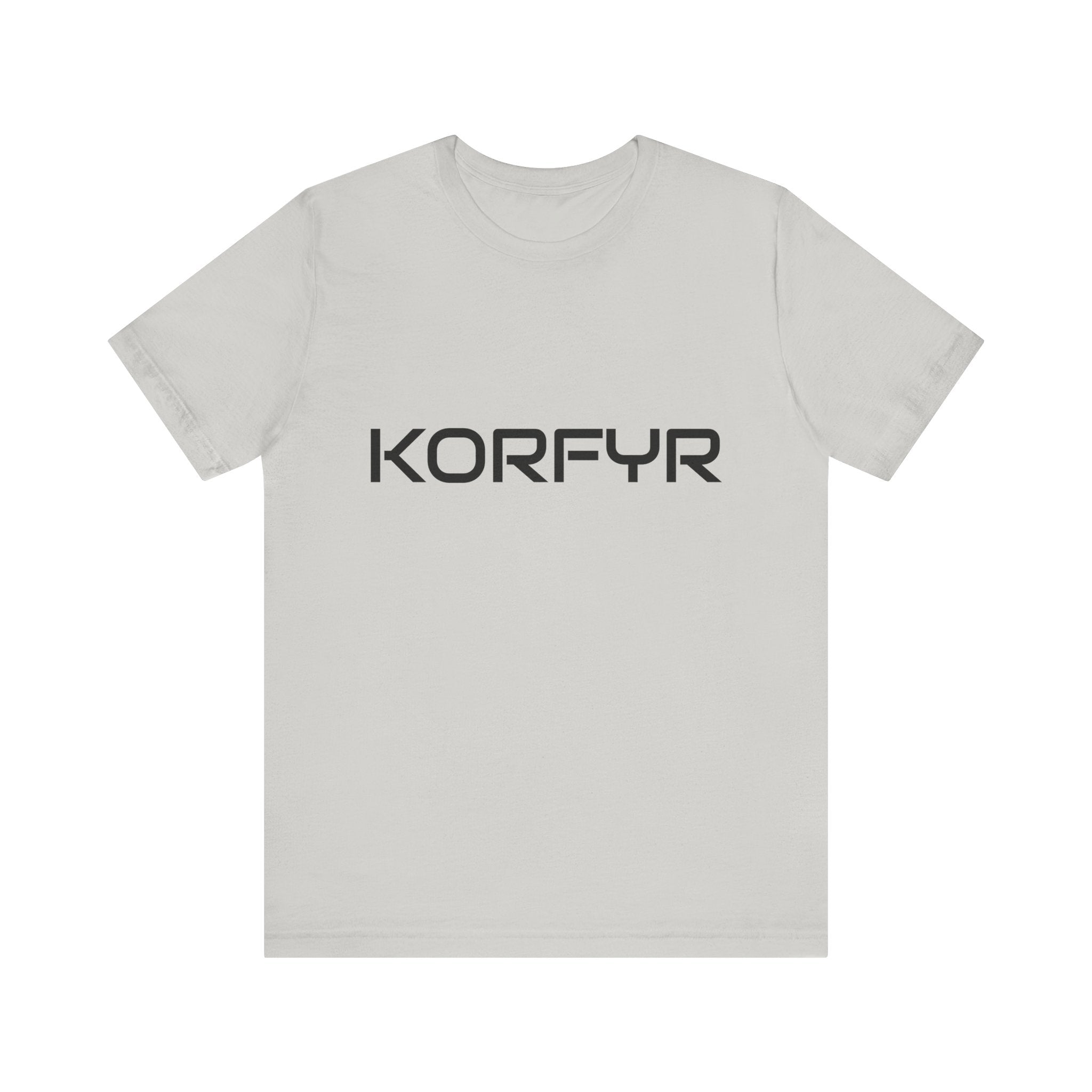 KORFYR Stylish Unisex Jersey Tee - Modern Graphic Tee for Casual Wear, Gifts, Everyday Use, Music Lovers, Trendy Outfit