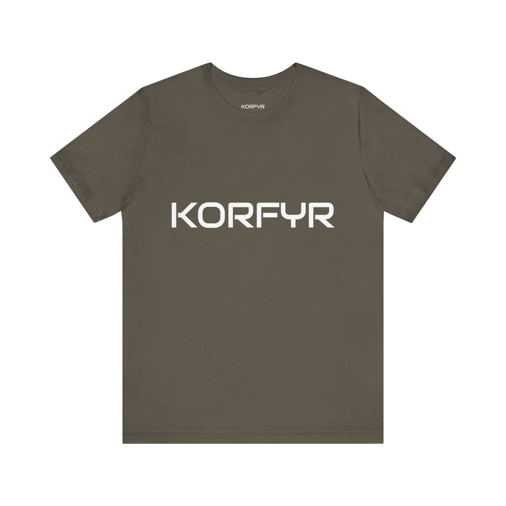 KORFYR Unisex Jersey Tee - Casual Wear, Graphic T-Shirt, Streetwear, Gift for Him/Her, Everyday Comfort