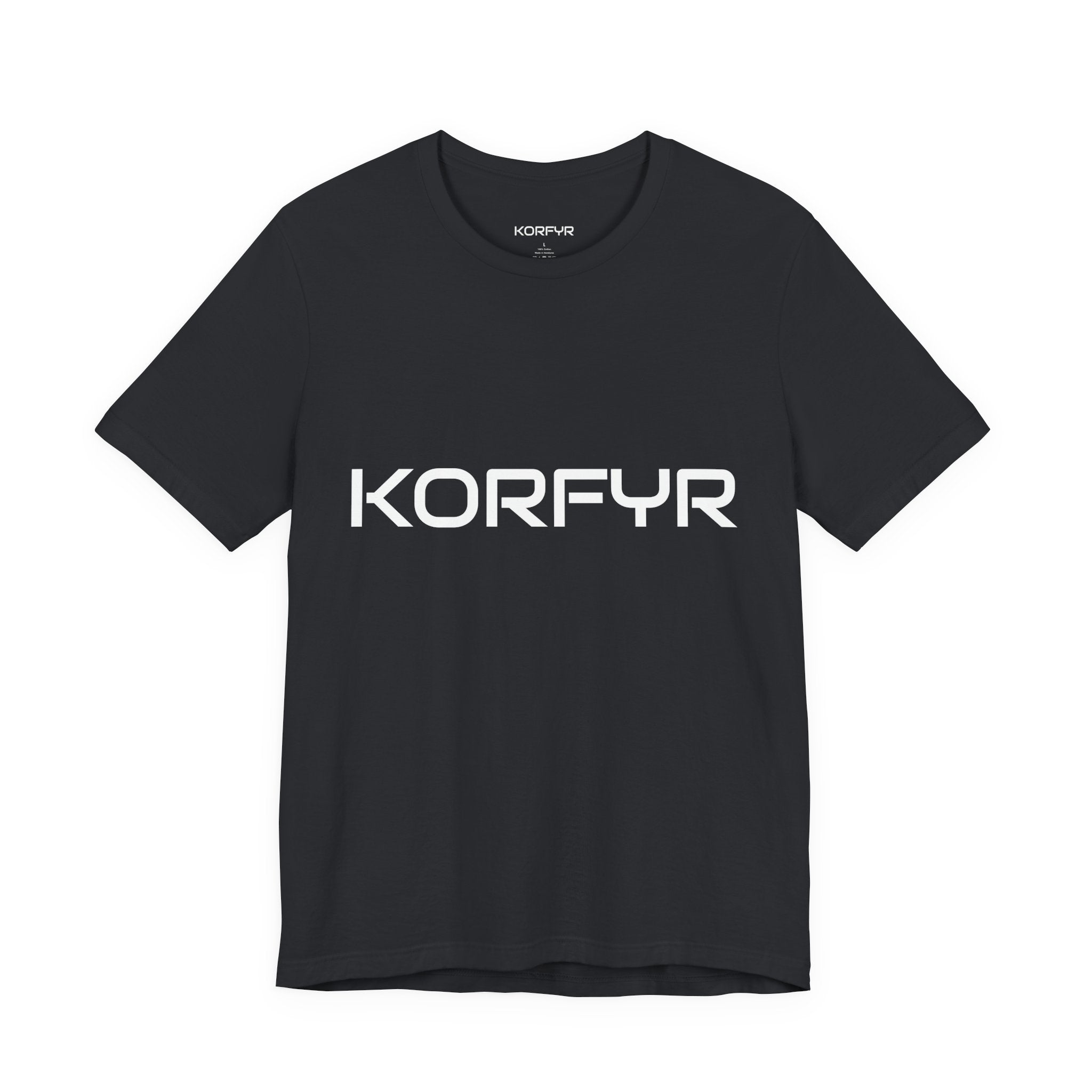 KORFYR Unisex Jersey Tee - Casual Wear, Graphic T-Shirt, Streetwear, Gift for Him/Her, Everyday Comfort