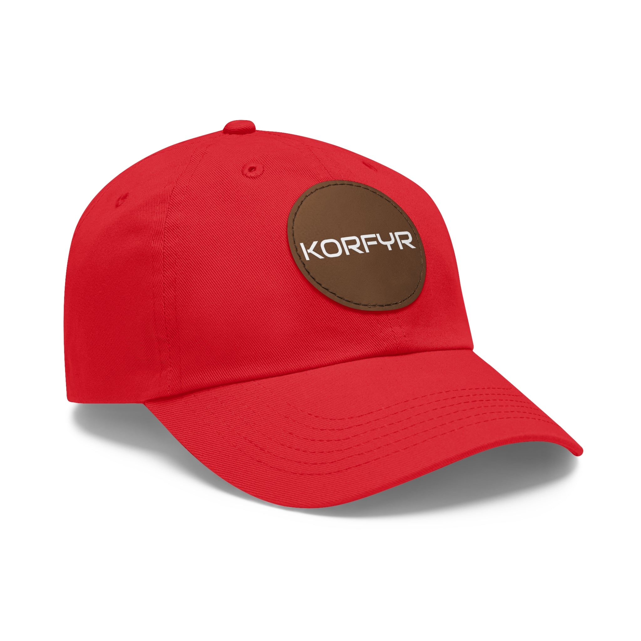KORFYR Stylish Dad Hat with Leather Patch, Casual Sports Cap, Father’s Day Gift, Summer Accessory, Outdoor Fashion