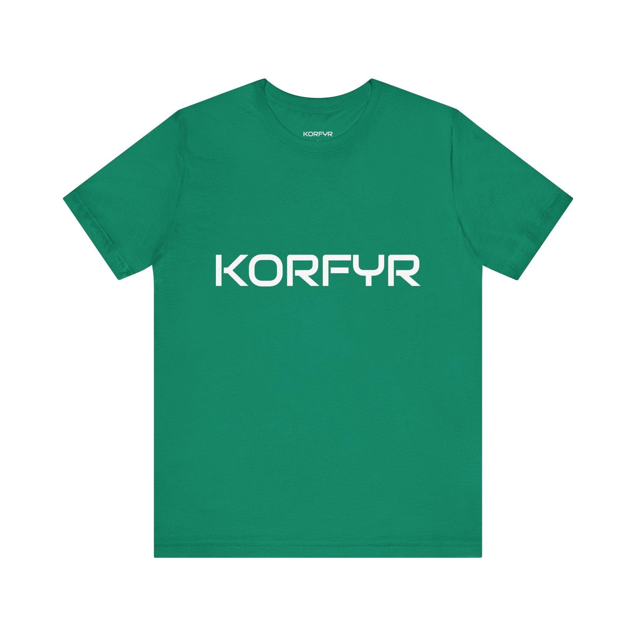 KORFYR Unisex Jersey Tee - Casual Wear, Graphic T-Shirt, Streetwear, Gift for Him/Her, Everyday Comfort