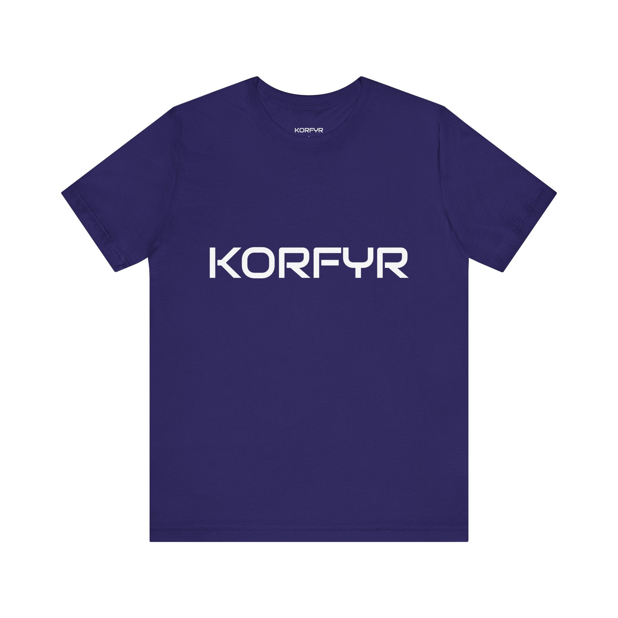KORFYR Unisex Jersey Tee - Casual Wear, Graphic T-Shirt, Streetwear, Gift for Him/Her, Everyday Comfort