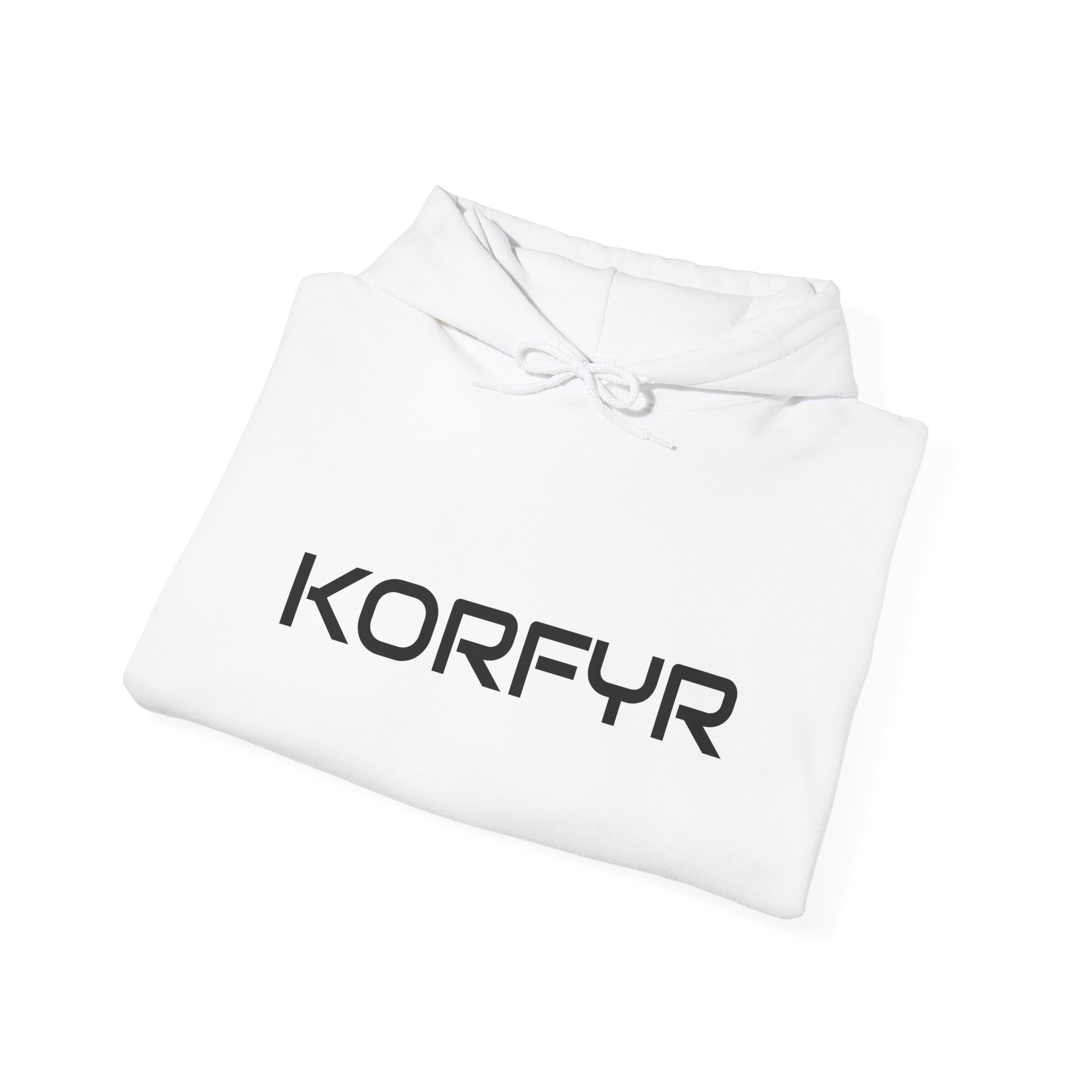 KORFYR Unisex Heavy Blend Hooded Sweatshirt, Cozy Pullover, Casual Wear, Streetwear, Gift for Friends