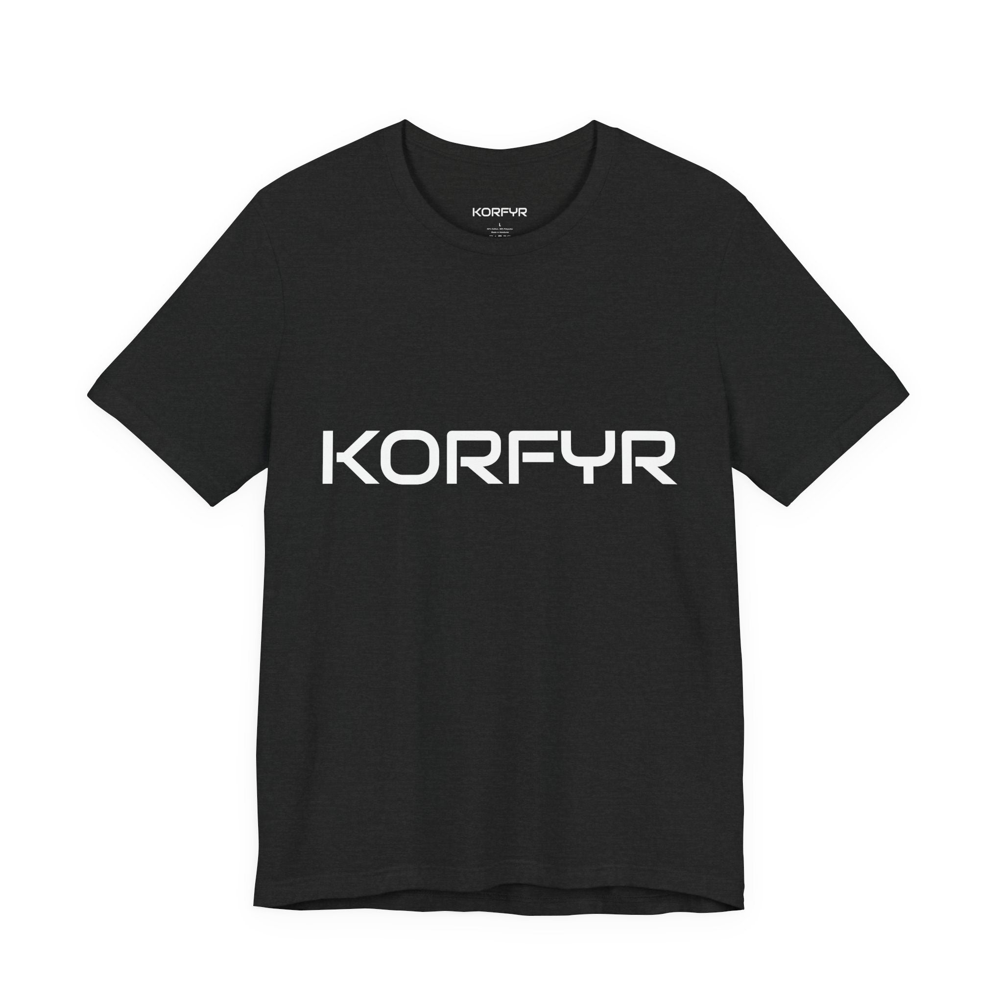 KORFYR Unisex Jersey Tee - Casual Wear, Graphic T-Shirt, Streetwear, Gift for Him/Her, Everyday Comfort