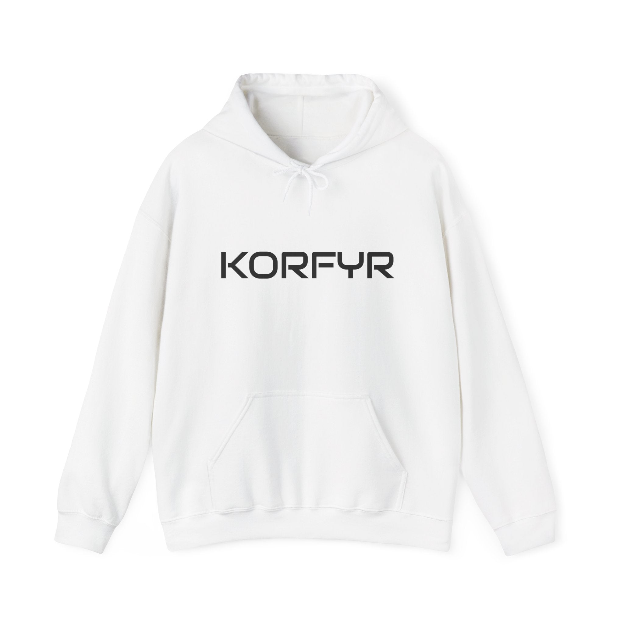 KORFYR Unisex Heavy Blend Hooded Sweatshirt, Cozy Pullover, Casual Wear, Streetwear, Gift for Friends