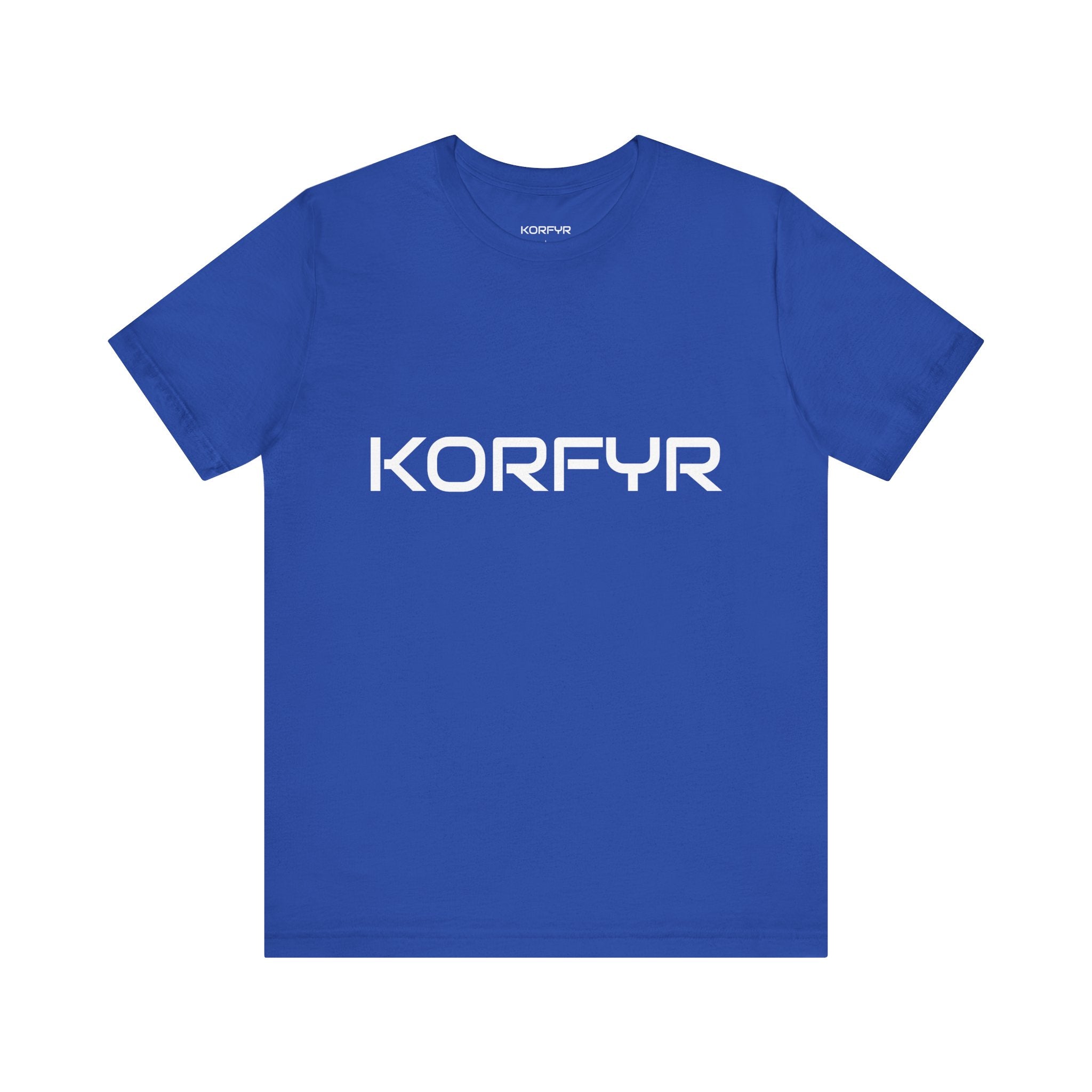 KORFYR Unisex Jersey Tee - Casual Wear, Graphic T-Shirt, Streetwear, Gift for Him/Her, Everyday Comfort