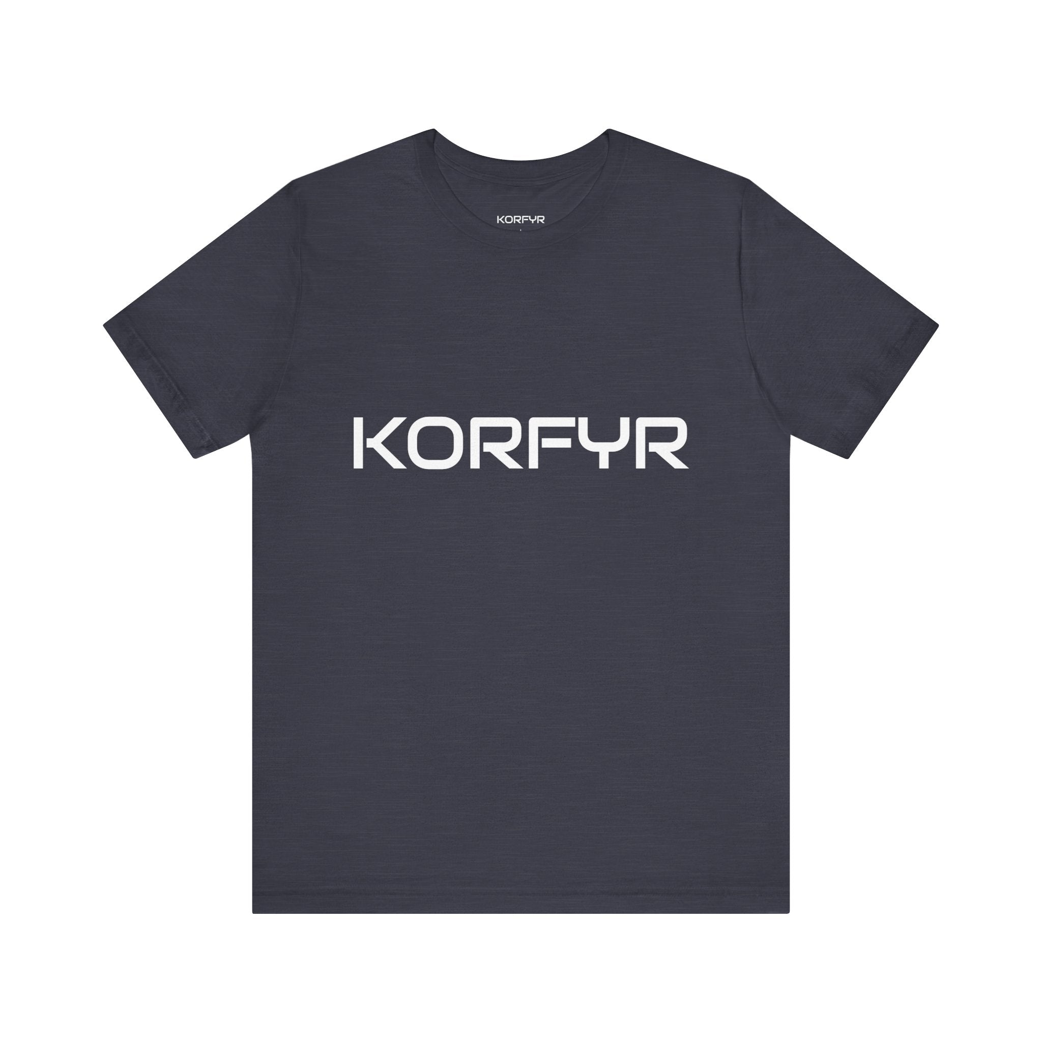 KORFYR Unisex Jersey Tee - Casual Wear, Graphic T-Shirt, Streetwear, Gift for Him/Her, Everyday Comfort