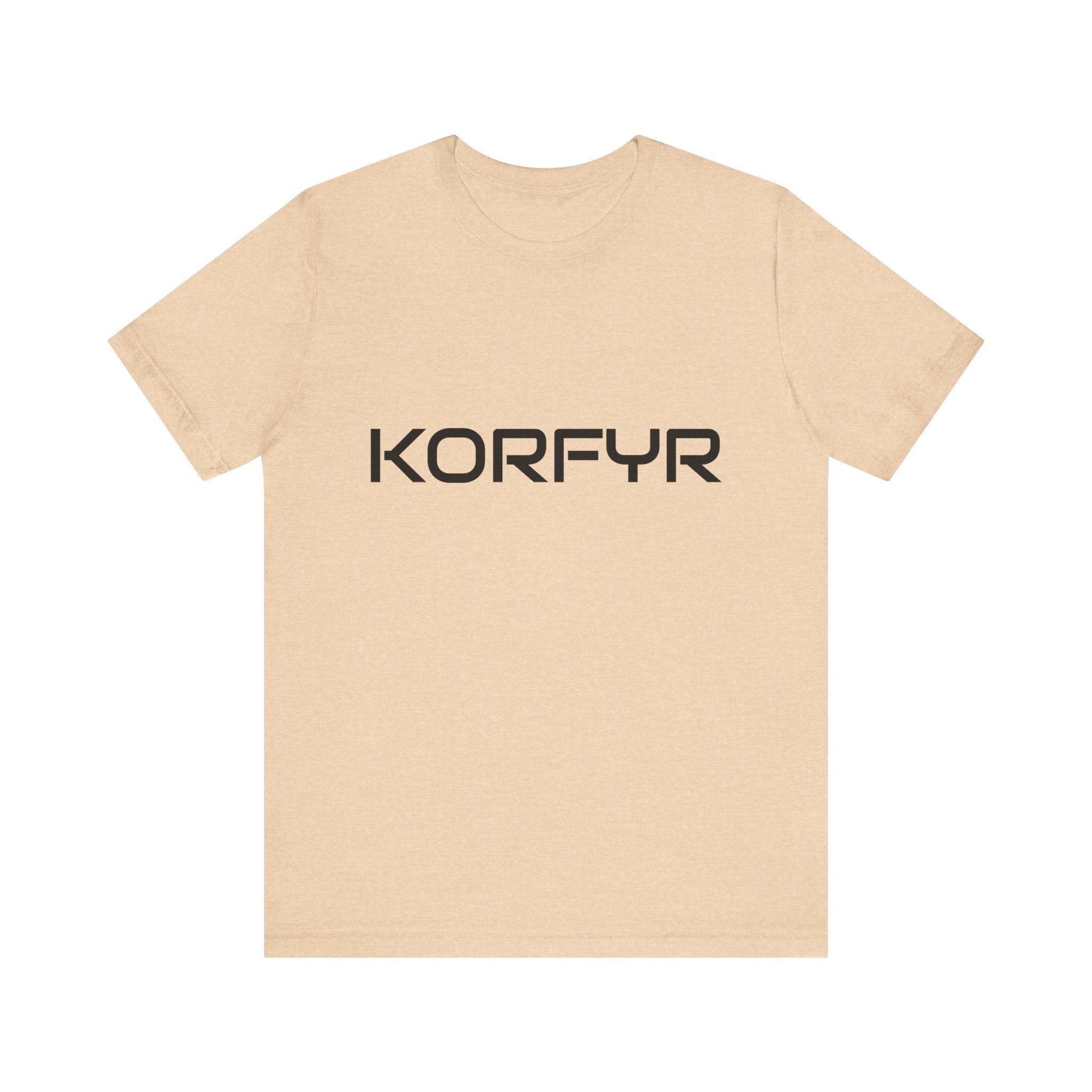 KORFYR Stylish Unisex Jersey Tee - Modern Graphic Tee for Casual Wear, Gifts, Everyday Use, Music Lovers, Trendy Outfit