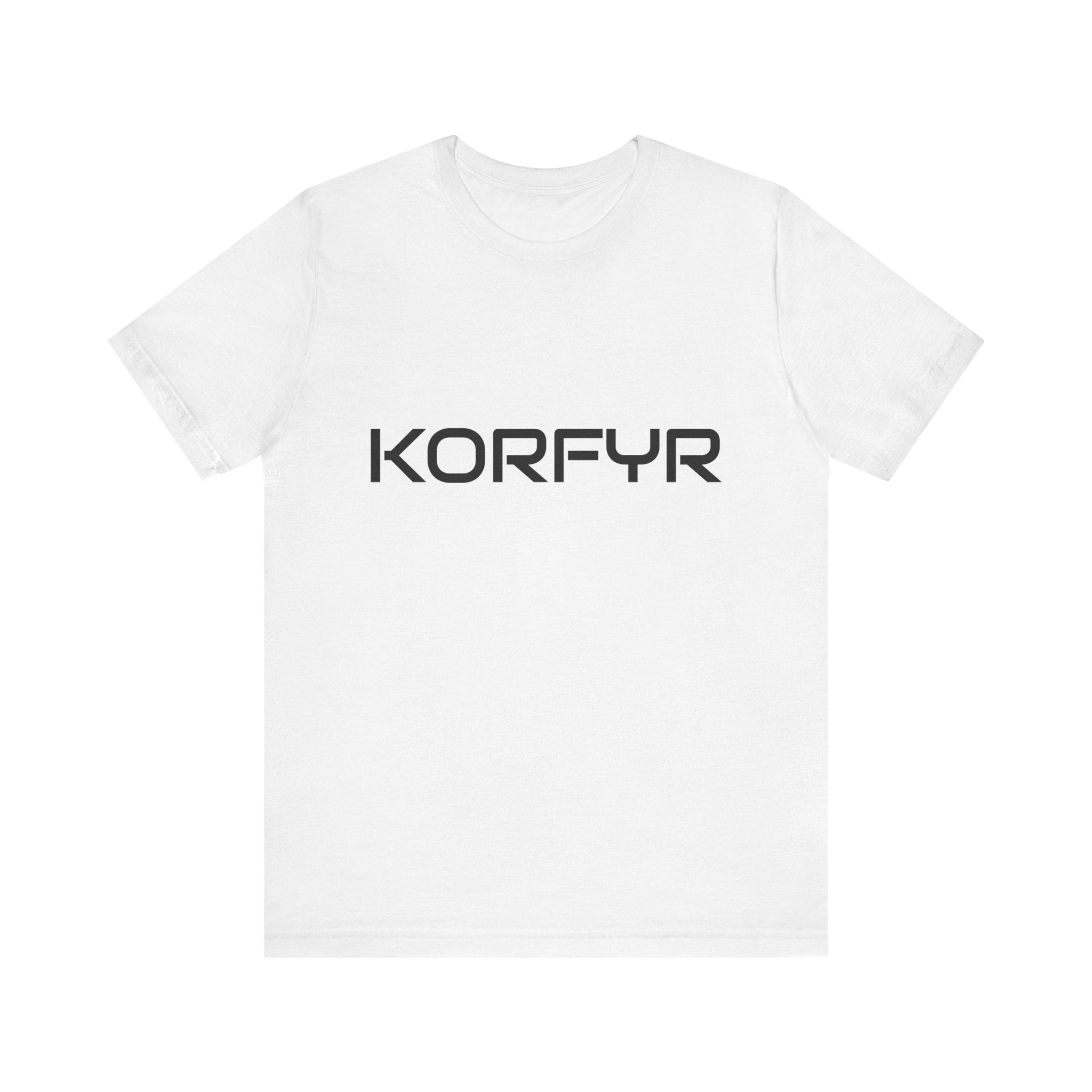 KORFYR Stylish Unisex Jersey Tee - Modern Graphic Tee for Casual Wear, Gifts, Everyday Use, Music Lovers, Trendy Outfit