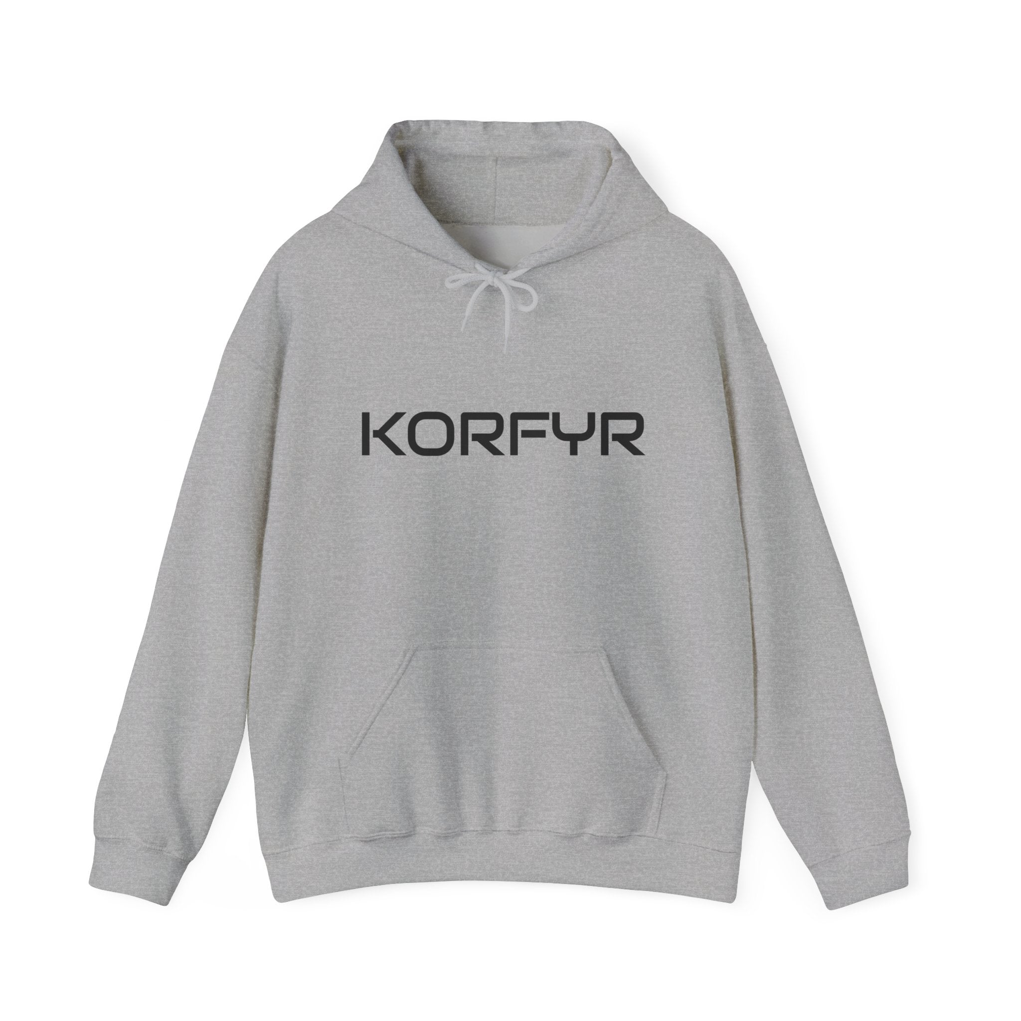 KORFYR Unisex Heavy Blend Hooded Sweatshirt, Cozy Pullover, Casual Wear, Streetwear, Gift for Friends