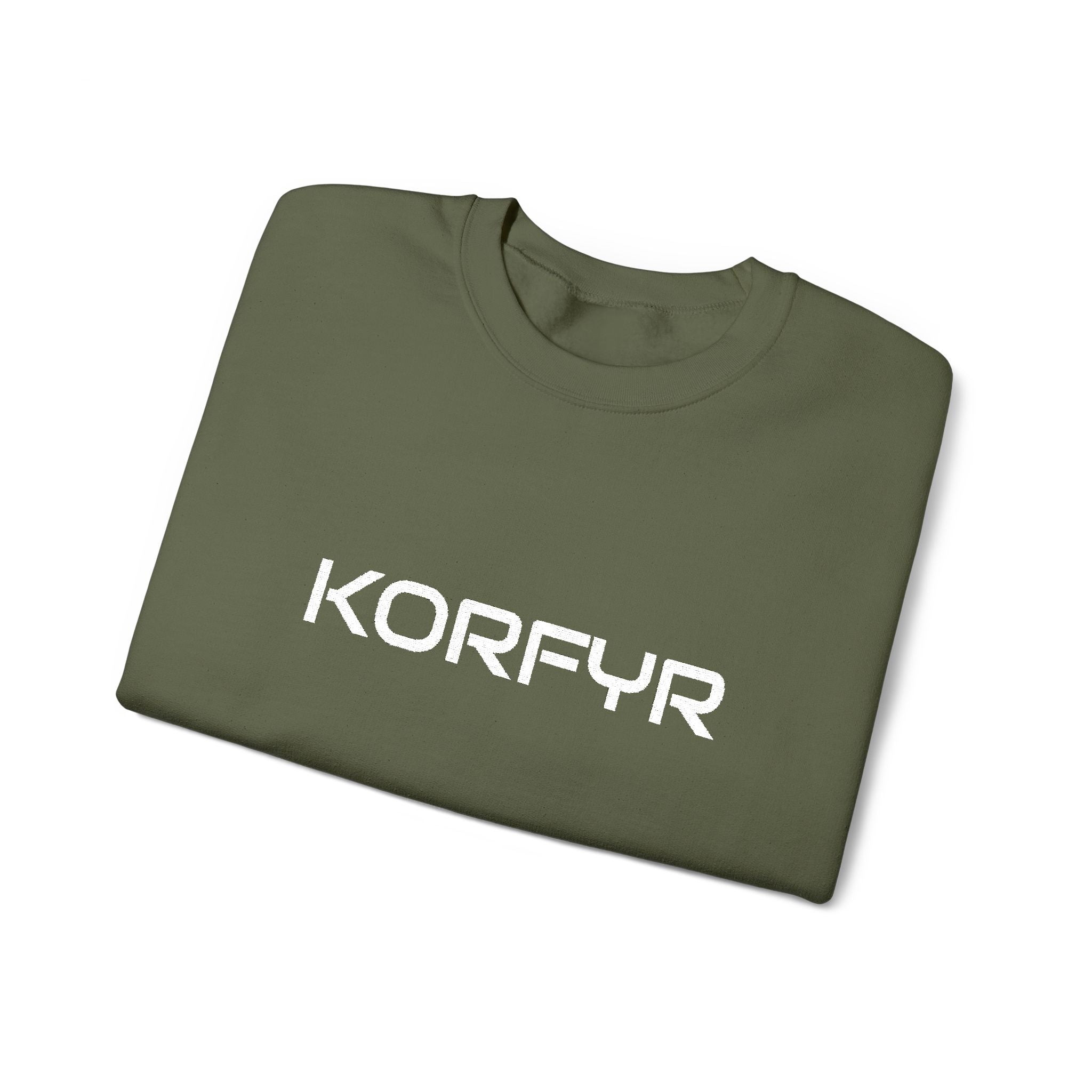 KORFYR Cozy Unisex Sweatshirt, Casual Wear, Gift for Him/Her, Streetwear, Cozy Layering Piece
