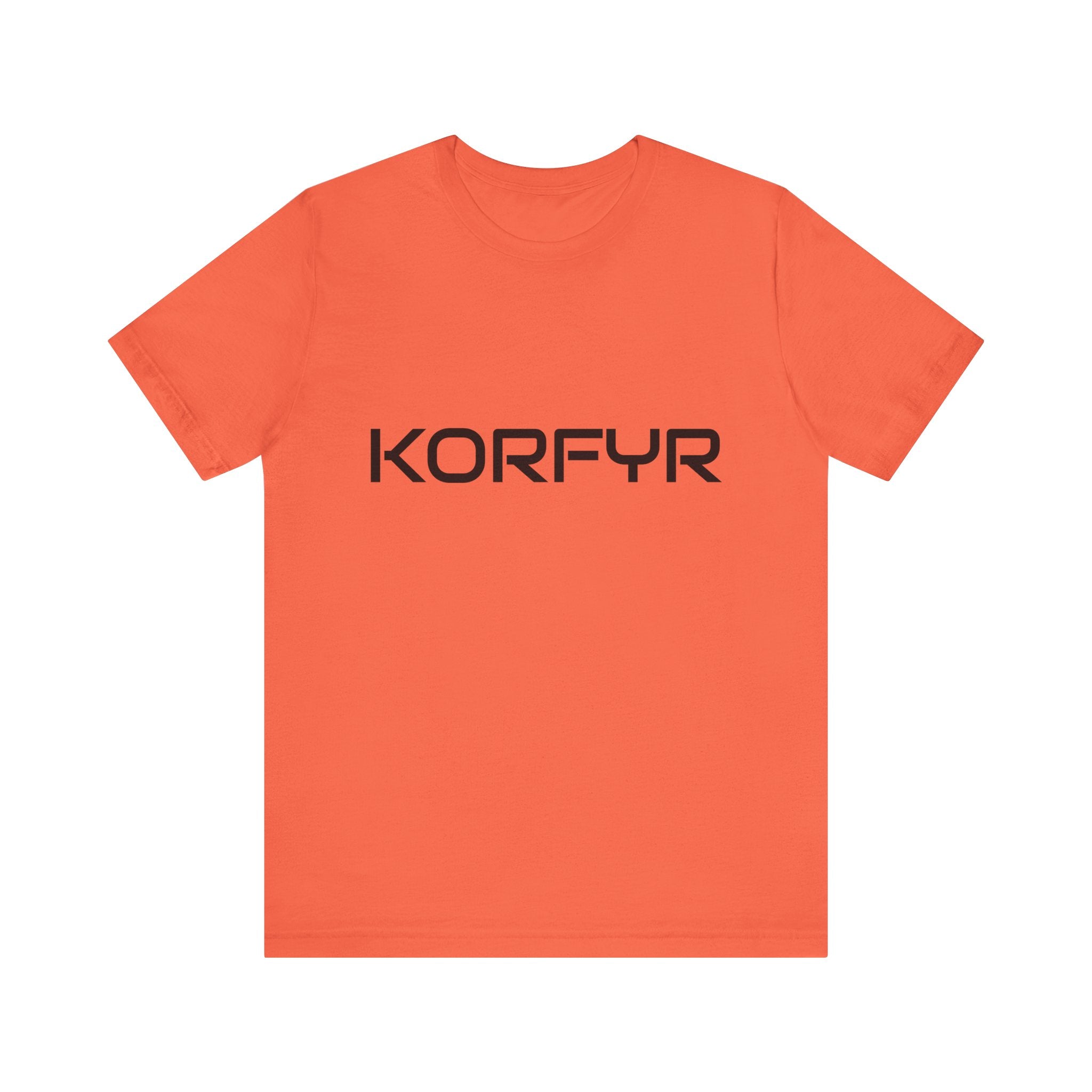KORFYR Stylish Unisex Jersey Tee - Modern Graphic Tee for Casual Wear, Gifts, Everyday Use, Music Lovers, Trendy Outfit