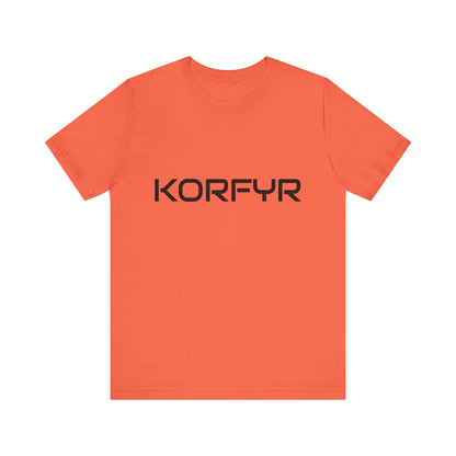KORFYR Stylish Unisex Jersey Tee - Modern Graphic Tee for Casual Wear, Gifts, Everyday Use, Music Lovers, Trendy Outfit