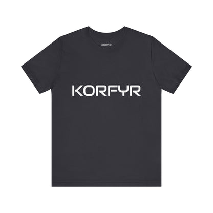 KORFYR Unisex Jersey Tee - Casual Wear, Graphic T-Shirt, Streetwear, Gift for Him/Her, Everyday Comfort