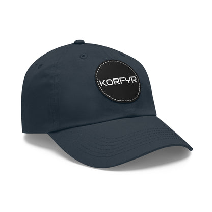 KORFYR Stylish Dad Hat with Leather Patch, Casual Sports Cap, Father’s Day Gift, Summer Accessory, Outdoor Fashion