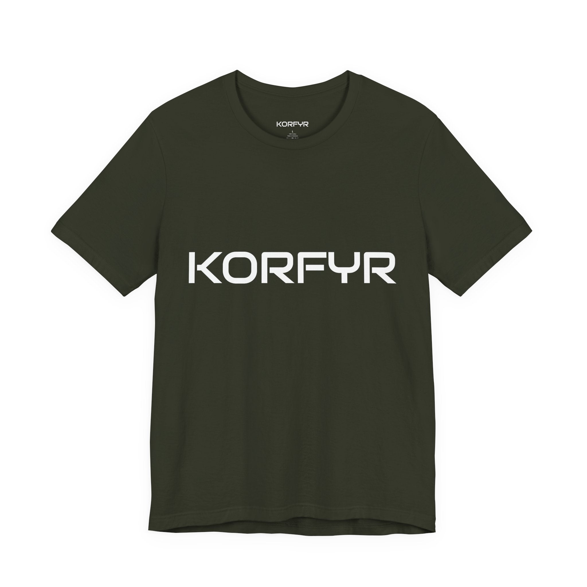 KORFYR Unisex Jersey Tee - Casual Wear, Graphic T-Shirt, Streetwear, Gift for Him/Her, Everyday Comfort