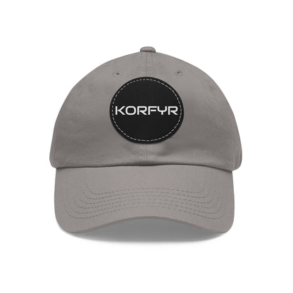 KORFYR Stylish Dad Hat with Leather Patch, Casual Sports Cap, Father’s Day Gift, Summer Accessory, Outdoor Fashion