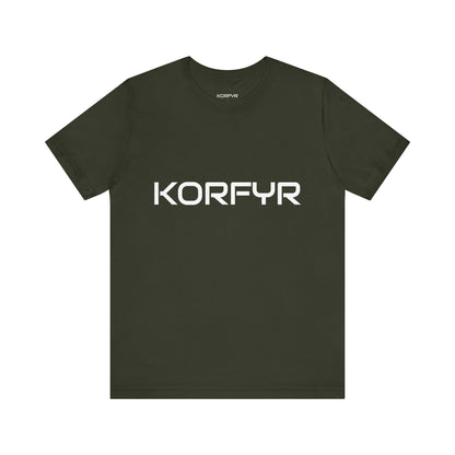 KORFYR Unisex Jersey Tee - Casual Wear, Graphic T-Shirt, Streetwear, Gift for Him/Her, Everyday Comfort