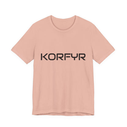KORFYR Stylish Unisex Jersey Tee - Modern Graphic Tee for Casual Wear, Gifts, Everyday Use, Music Lovers, Trendy Outfit