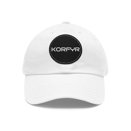 KORFYR Stylish Dad Hat with Leather Patch, Casual Sports Cap, Father’s Day Gift, Summer Accessory, Outdoor Fashion