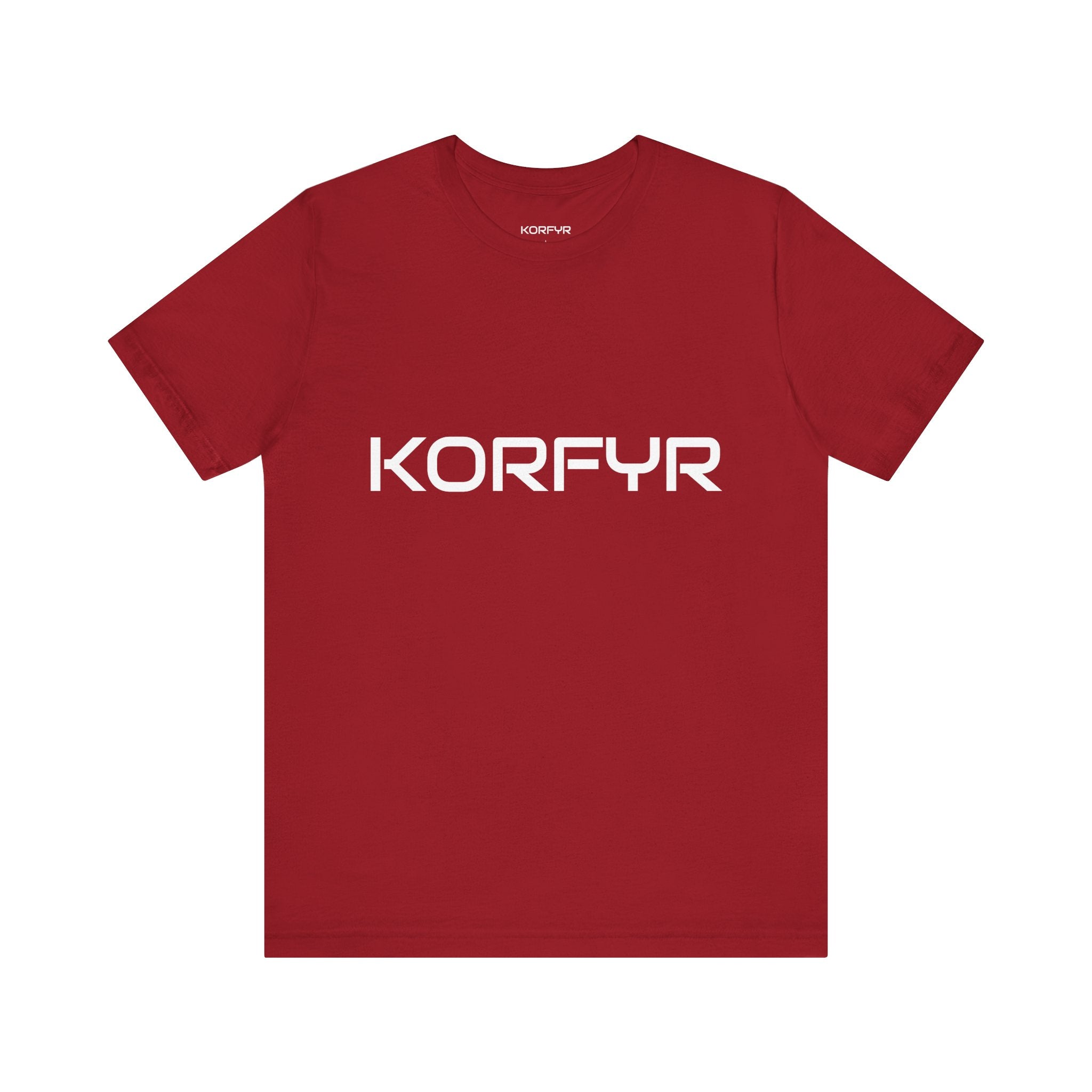 KORFYR Unisex Jersey Tee - Casual Wear, Graphic T-Shirt, Streetwear, Gift for Him/Her, Everyday Comfort
