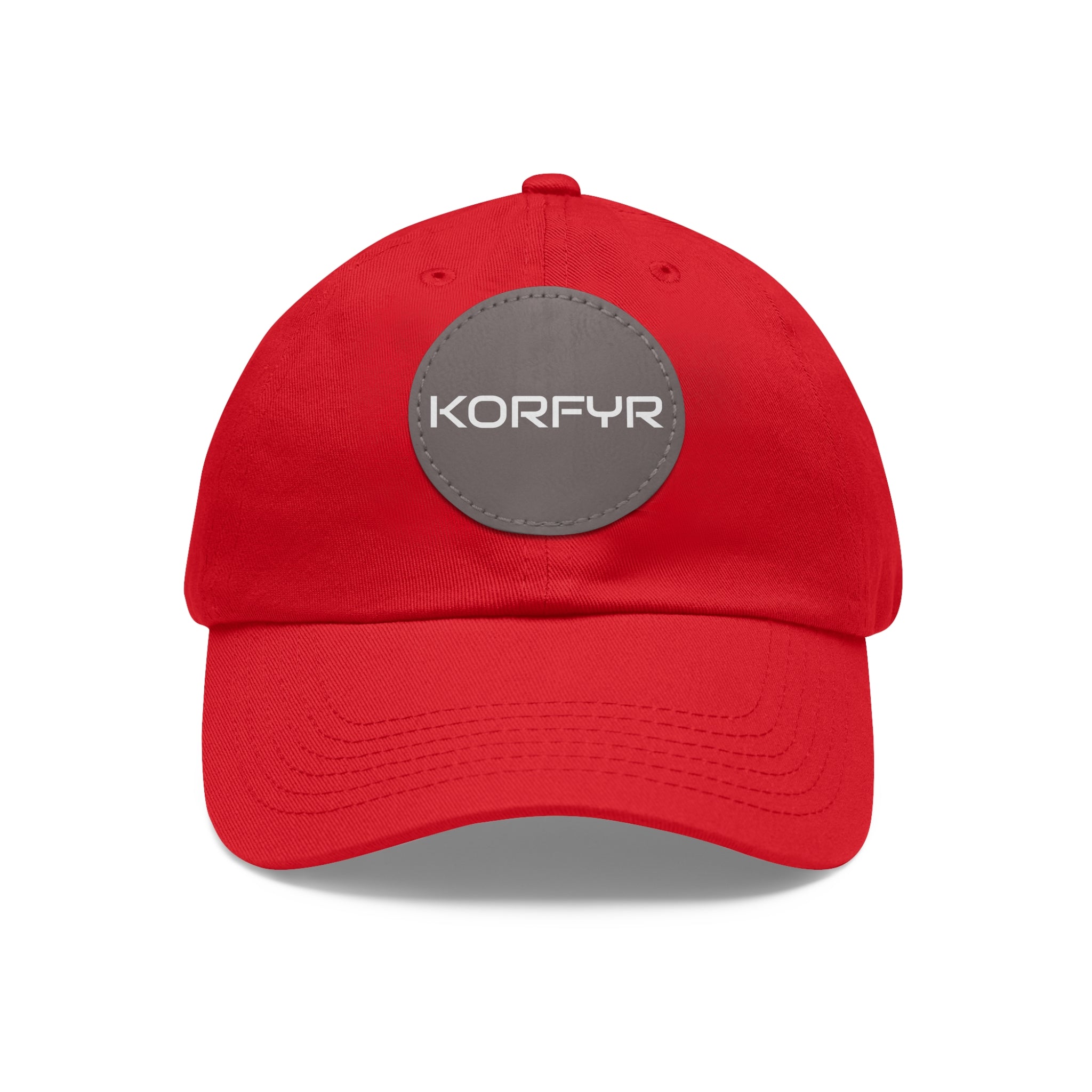 KORFYR Stylish Dad Hat with Leather Patch, Casual Sports Cap, Father’s Day Gift, Summer Accessory, Outdoor Fashion