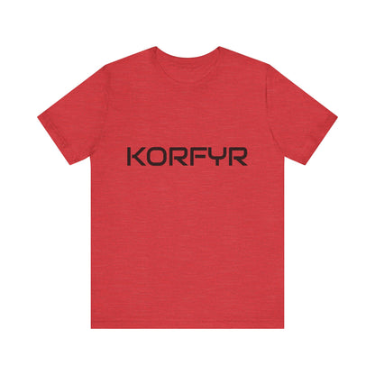 KORFYR Stylish Unisex Jersey Tee - Modern Graphic Tee for Casual Wear, Gifts, Everyday Use, Music Lovers, Trendy Outfit
