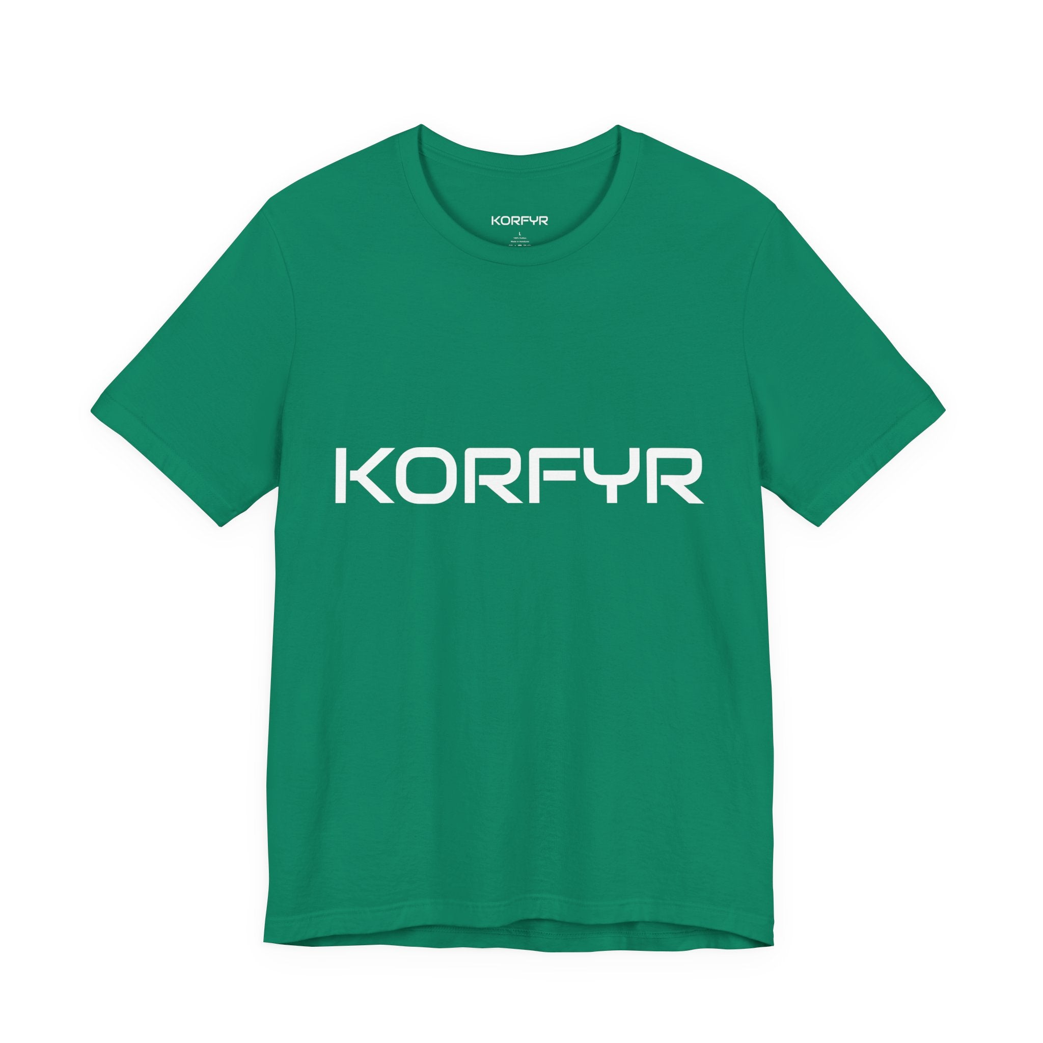 KORFYR Unisex Jersey Tee - Casual Wear, Graphic T-Shirt, Streetwear, Gift for Him/Her, Everyday Comfort