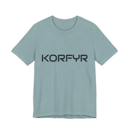 KORFYR Stylish Unisex Jersey Tee - Modern Graphic Tee for Casual Wear, Gifts, Everyday Use, Music Lovers, Trendy Outfit