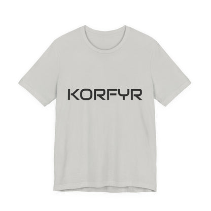 KORFYR Stylish Unisex Jersey Tee - Modern Graphic Tee for Casual Wear, Gifts, Everyday Use, Music Lovers, Trendy Outfit