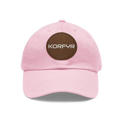 KORFYR Stylish Dad Hat with Leather Patch, Casual Sports Cap, Father’s Day Gift, Summer Accessory, Outdoor Fashion