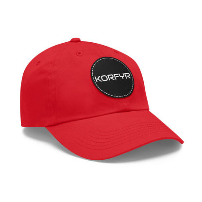 KORFYR Stylish Dad Hat with Leather Patch, Casual Sports Cap, Father’s Day Gift, Summer Accessory, Outdoor Fashion