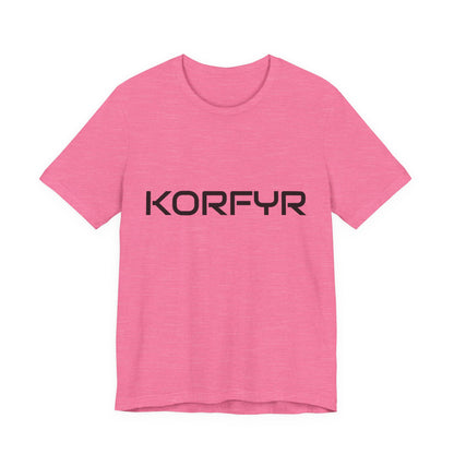 KORFYR Stylish Unisex Jersey Tee - Modern Graphic Tee for Casual Wear, Gifts, Everyday Use, Music Lovers, Trendy Outfit