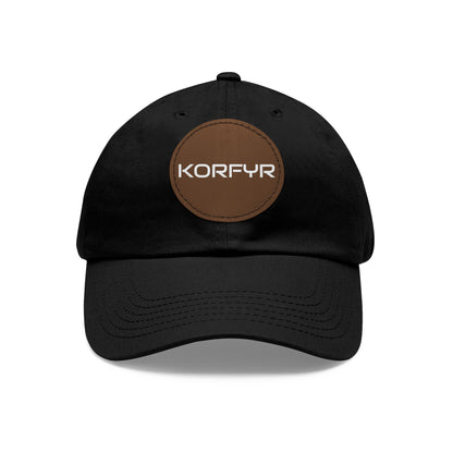 KORFYR Stylish Dad Hat with Leather Patch, Casual Sports Cap, Father’s Day Gift, Summer Accessory, Outdoor Fashion