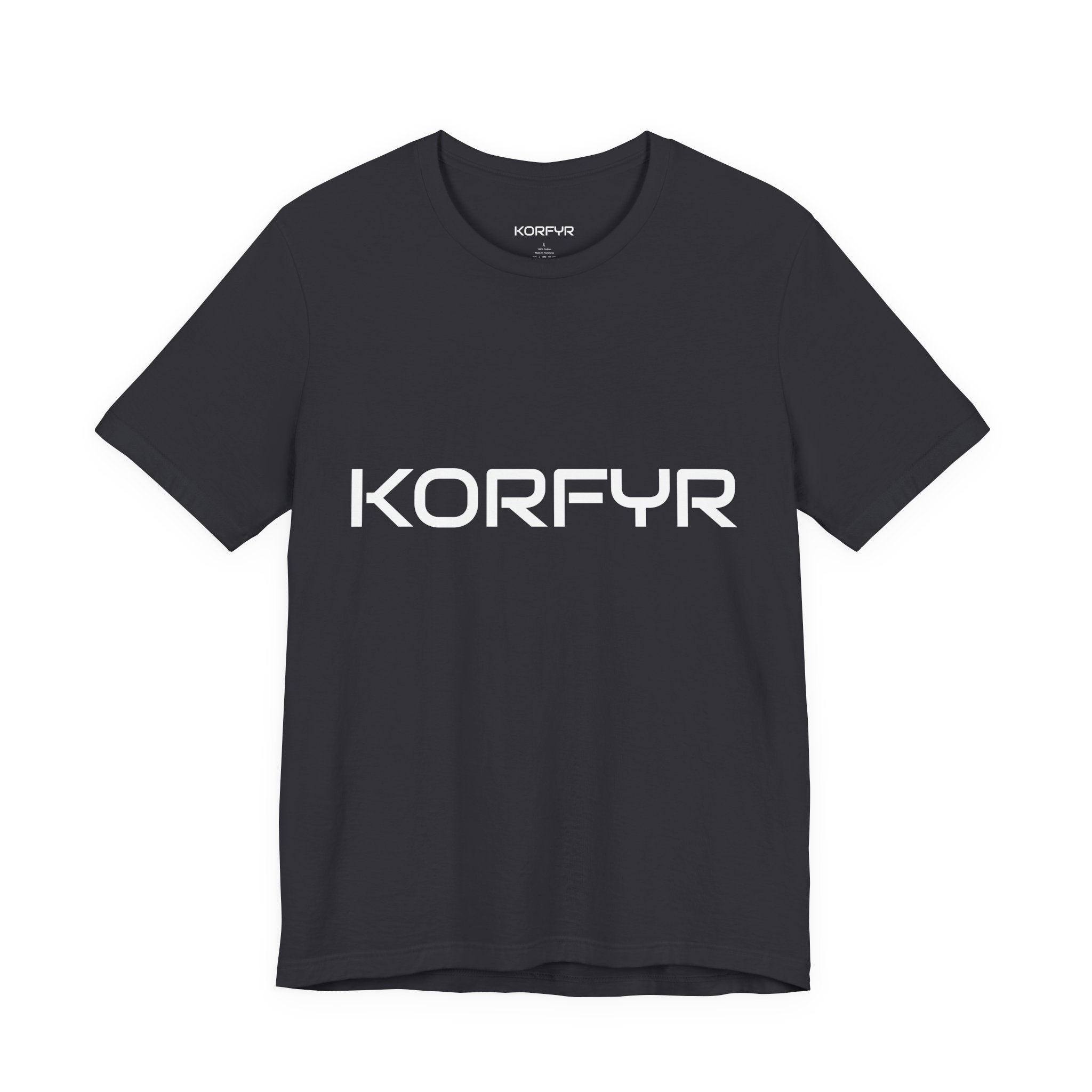 KORFYR Unisex Jersey Tee - Casual Wear, Graphic T-Shirt, Streetwear, Gift for Him/Her, Everyday Comfort