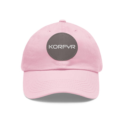 KORFYR Stylish Dad Hat with Leather Patch, Casual Sports Cap, Father’s Day Gift, Summer Accessory, Outdoor Fashion