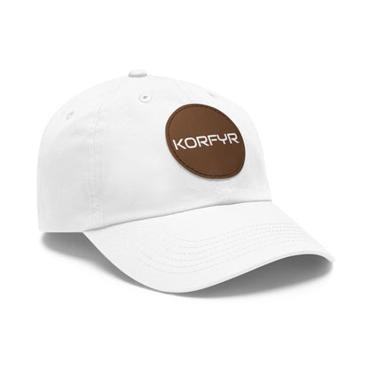 KORFYR Stylish Dad Hat with Leather Patch, Casual Sports Cap, Father’s Day Gift, Summer Accessory, Outdoor Fashion