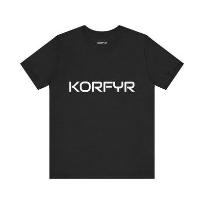 KORFYR Unisex Jersey Tee - Casual Wear, Graphic T-Shirt, Streetwear, Gift for Him/Her, Everyday Comfort