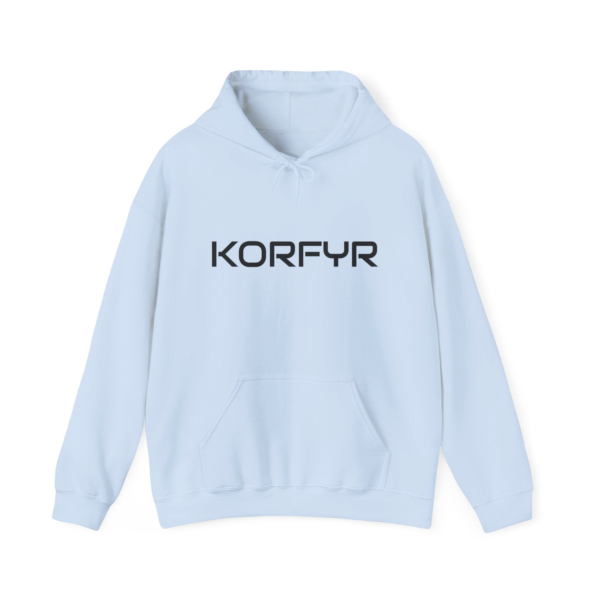 KORFYR Unisex Heavy Blend Hooded Sweatshirt, Cozy Pullover, Casual Wear, Streetwear, Gift for Friends