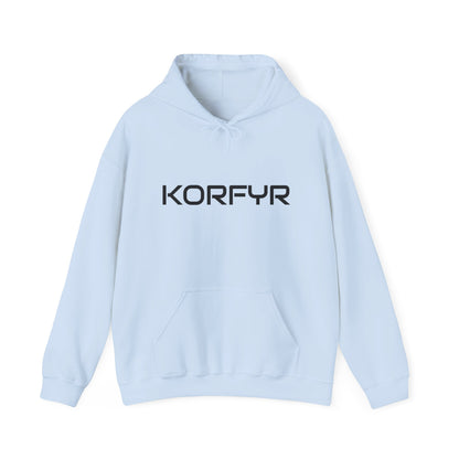 KORFYR Unisex Heavy Blend Hooded Sweatshirt, Cozy Pullover, Casual Wear, Streetwear, Gift for Friends