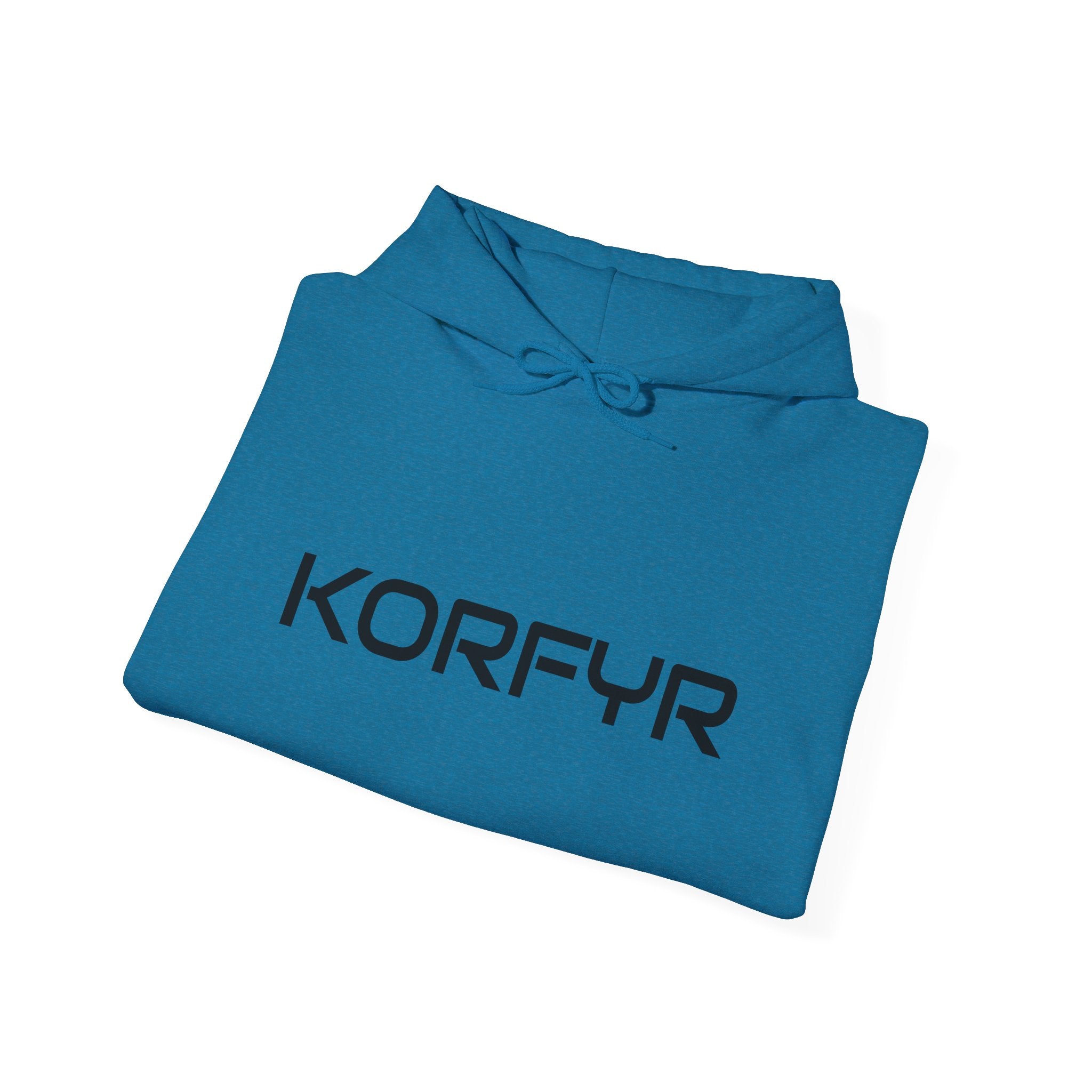 KORFYR Unisex Heavy Blend Hooded Sweatshirt, Cozy Pullover, Casual Wear, Streetwear, Gift for Friends