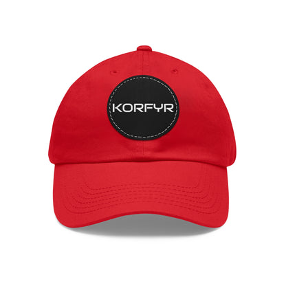KORFYR Stylish Dad Hat with Leather Patch, Casual Sports Cap, Father’s Day Gift, Summer Accessory, Outdoor Fashion