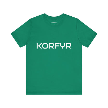 KORFYR Unisex Jersey Tee - Casual Wear, Graphic T-Shirt, Streetwear, Gift for Him/Her, Everyday Comfort