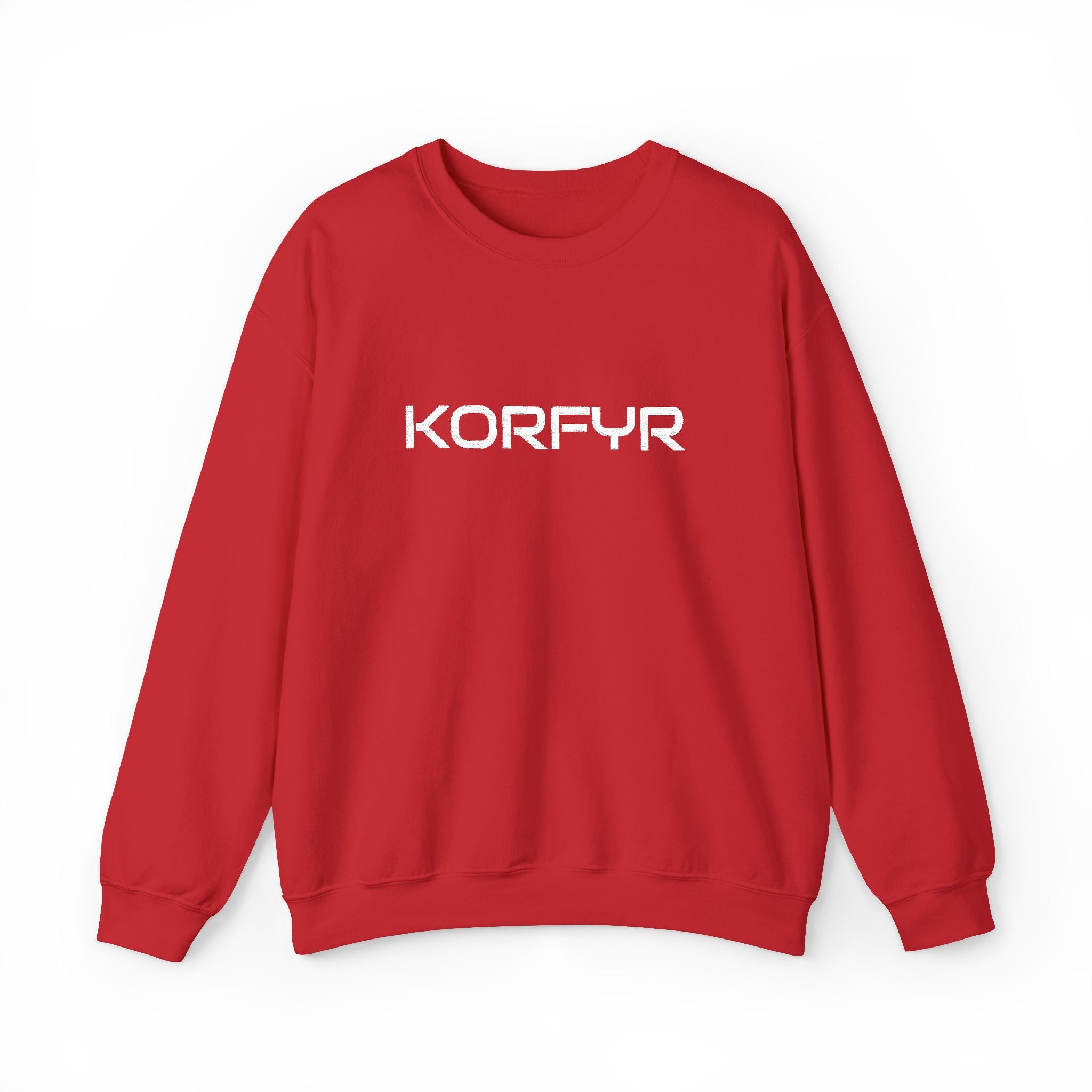 KORFYR Cozy Unisex Sweatshirt, Casual Wear, Gift for Him/Her, Streetwear, Cozy Layering Piece