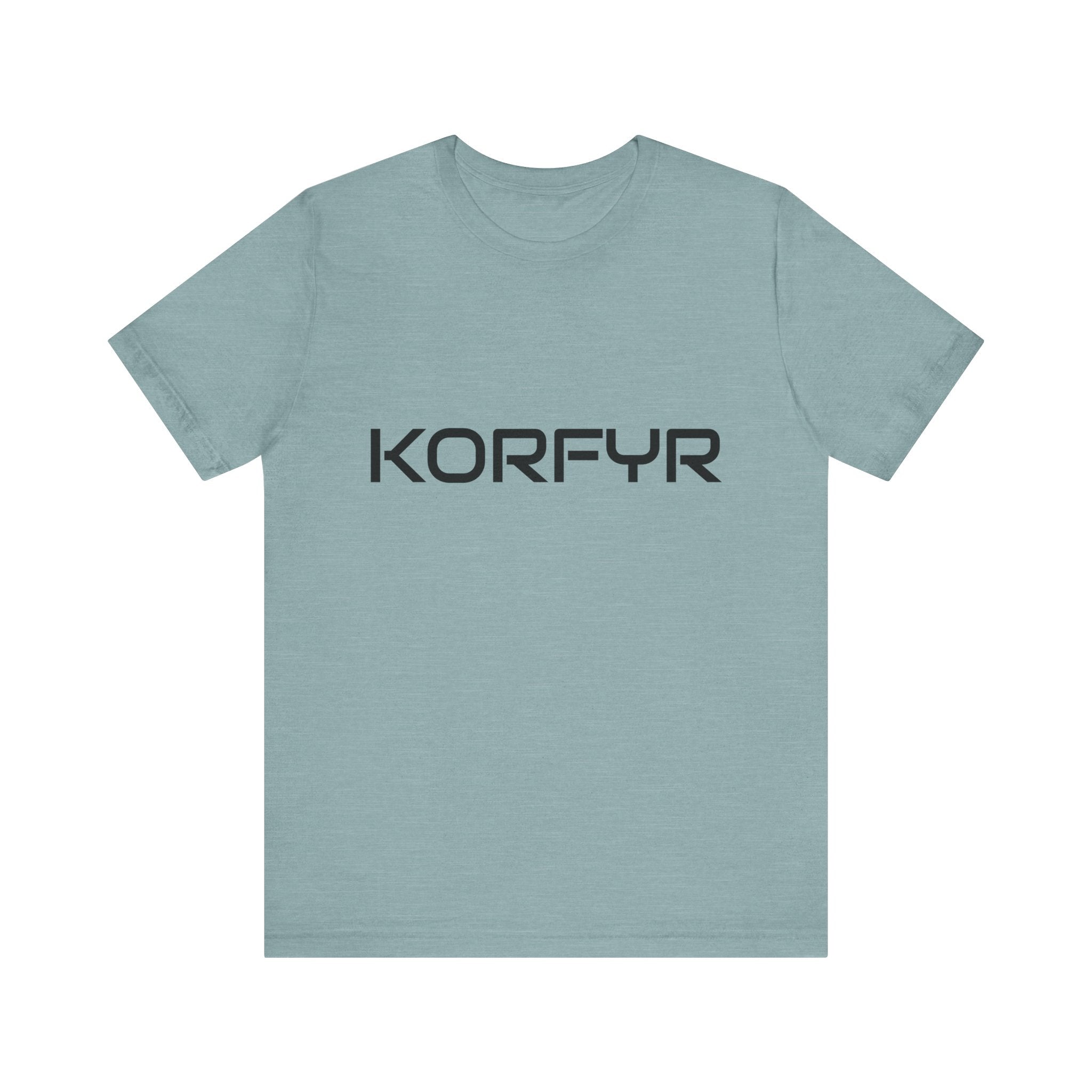KORFYR Stylish Unisex Jersey Tee - Modern Graphic Tee for Casual Wear, Gifts, Everyday Use, Music Lovers, Trendy Outfit